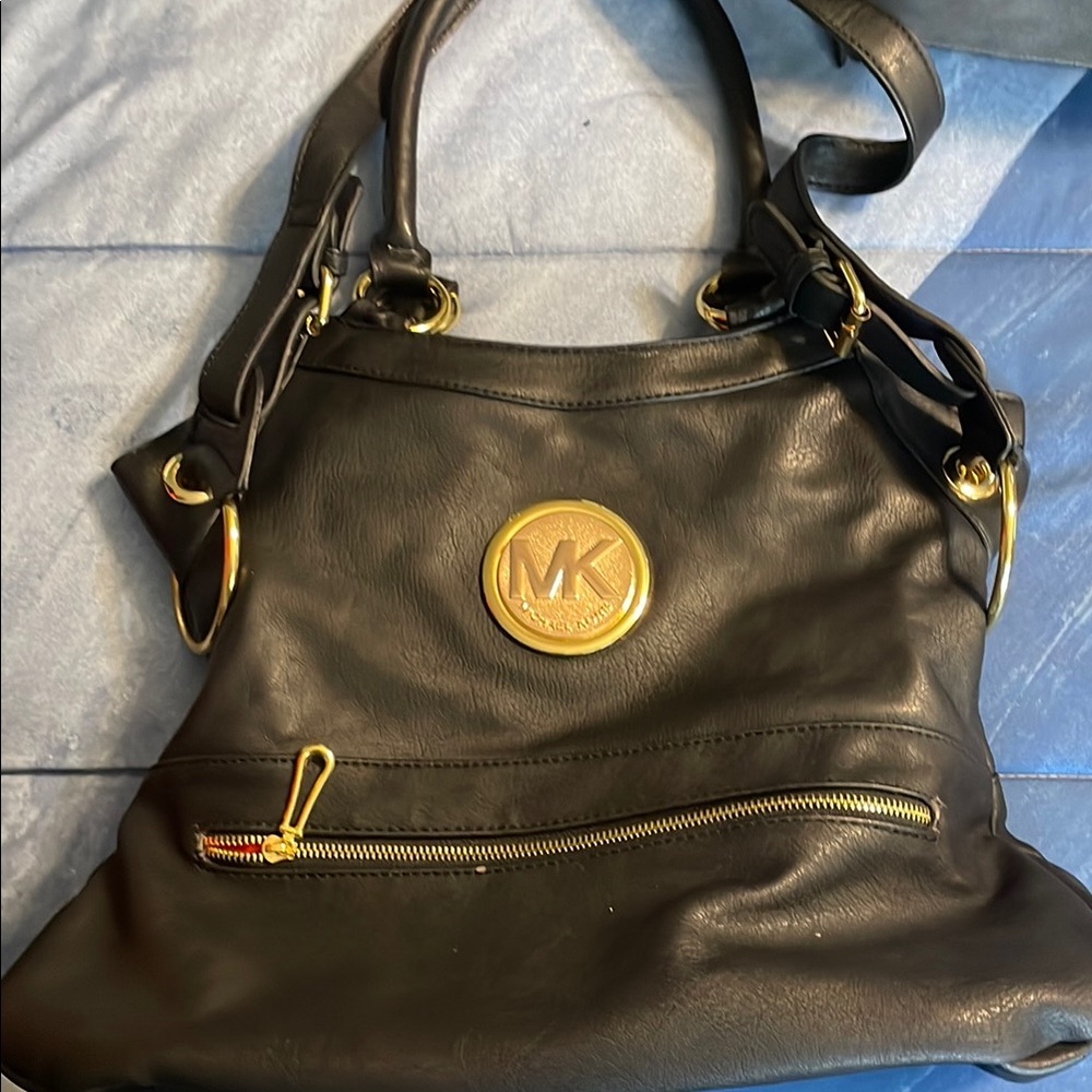 Michael Kors Black Leather purse